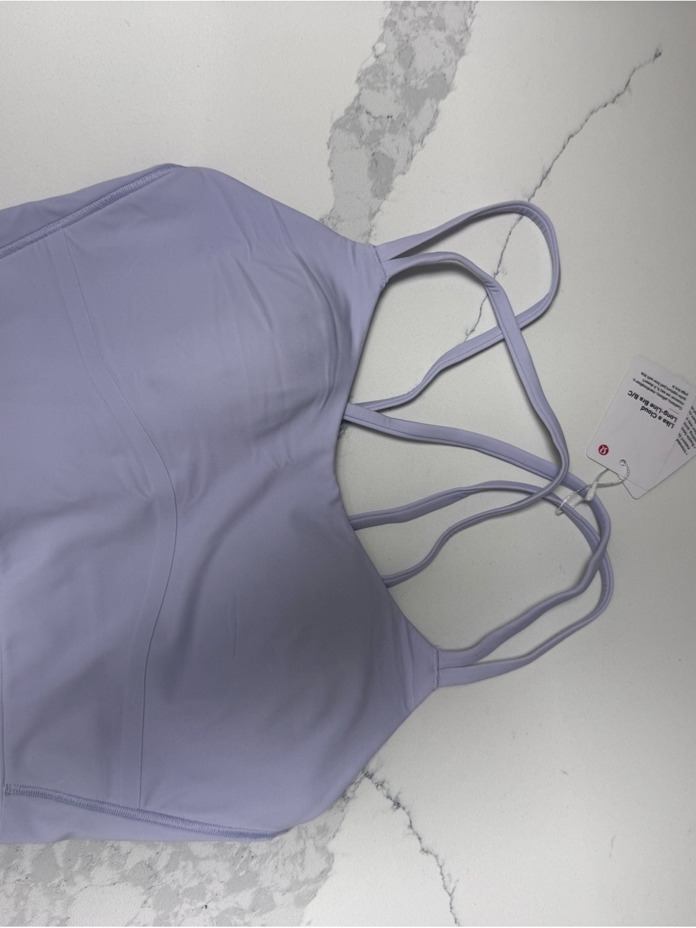 lululemon athletica Lavender Strappy Light-Support Tank